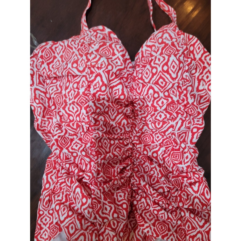 Jones New York Halter/Strapless Tummy Smoothing‎ Convertible One Pc Swimsuit 16 - Picture 2 of 7